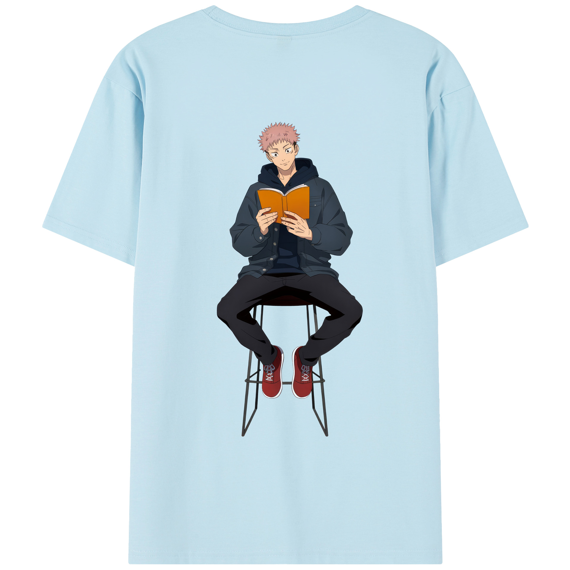 （画像用） 呪術廻戦 Jujutsu Kaisen 綿100％半袖Tシャツ（背面プリント）